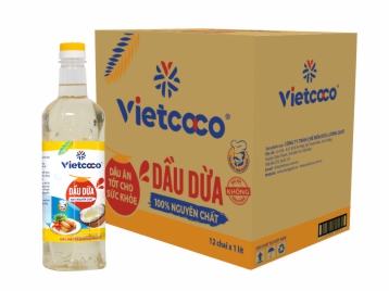 Dầu dừa cooking Oil VietCoCo