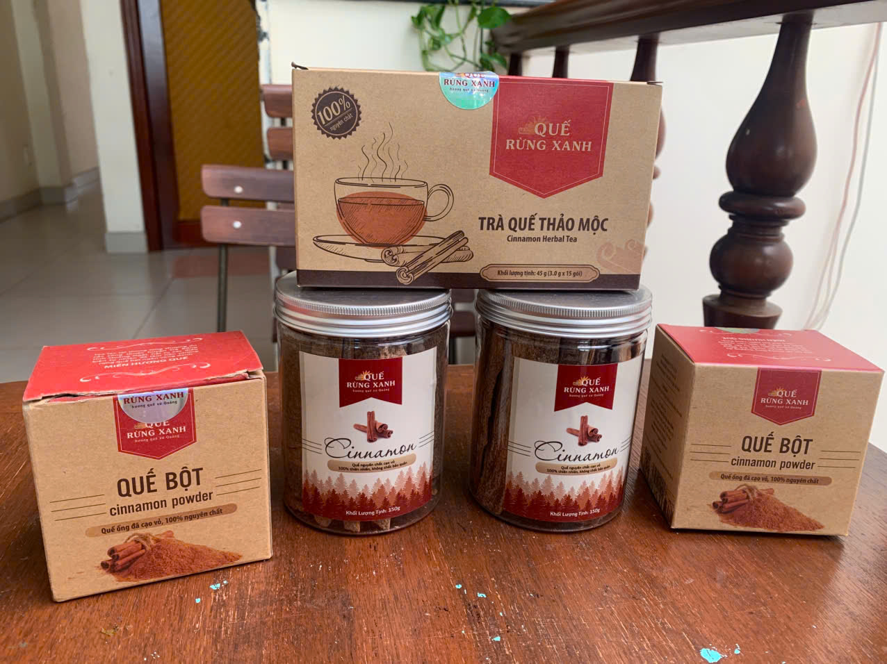Trà quế thảo mộc